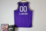 NBA 00 Clarkson Jazz 23-24 city Maillot imprimé